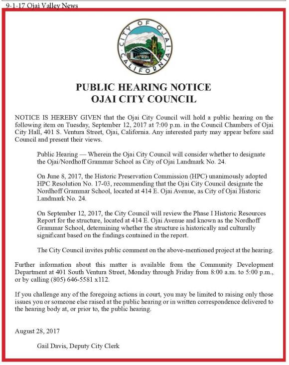 9-1-17 OVN Ojai City Council Public Hearing Notice (2).jpg